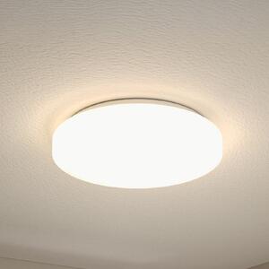 Paulmann Φωτιστικό οροφής Axin, Ø 35 cm, λευκό, IP44, E27, ρυθμιζόμενος, Λευκό, Μπάνιο, Πλαστικό, σύγχρονο