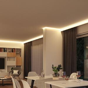 Paulmann LED ταινία, πλήρες σετ SimpLED 5 m, έξυπνη, RGB 24 W, ρυθμιζόμενος, Λευκό, Σαλόνι / τραπεζαρία, Πλαστικό