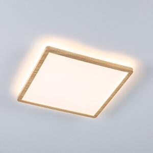 Paulmann LED Panel Atria Shine 29 cm ξύλινο IP44 3000K on/off, Ξύλου, Μελέτη / Γραφείο, Πλαστικό, σύγχρονο