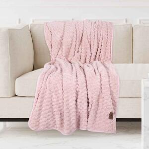 Κουβέρτα Καναπέ Fleece (130x170) Greenwich Polo Club Essential 8848 Pink