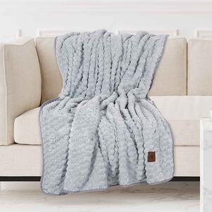 Κουβέρτα Καναπέ Fleece (130x170) Greenwich Polo Club Essential 8837 Grey
