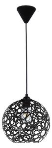 Φωτιστικό Οροφής Μονόφωτο Heronia Tunis Black 34-0269