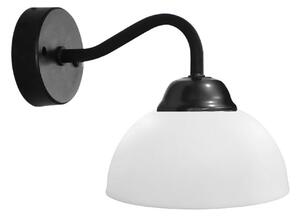 Απλίκα Τοίχου Heronia Sfera Black/White 31-1357