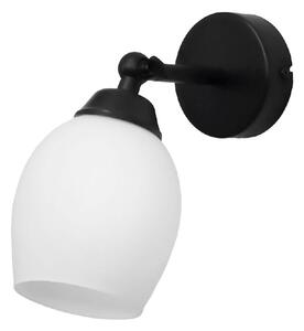 Φωτιστικό Μπάνιου Heronia Barrel Black/White 01-0387