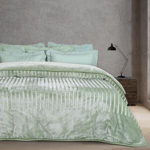 Κουβέρτα 1352 Velour Dark Mint Das Home