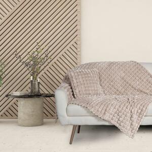 Κουβέρτα Καναπέ 1357 Fleece Taupe Das Home