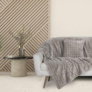 Κουβέρτα Καναπέ 1359 Fleece Grey Das Home