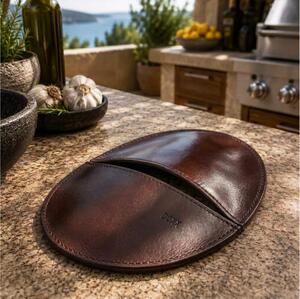Δερμάτινη Πιάστρα Κουζίνας Doxx Amsterdam Classic Leather - Cognac