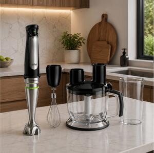 Ραβδομπλέντερ Braun MultiQuick 7 MQ7075.X με τεχνολογία ActiveBlade, ισχύ 1000W και μεταβλητή ταχύτητα