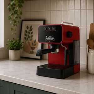 Καφετιέρα Espresso Gaggia Evolution EG2115/03 με ισχύ 1900W και πίεση 15 bar - Red