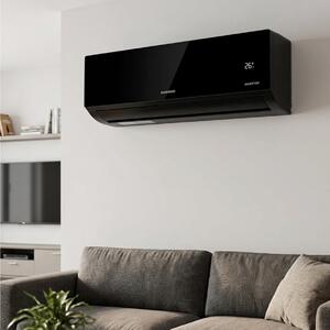 Κλιματιστικό Inverter Daewoo DAC-09CHSDB-NK με Wi-Fi, απόδοση 9000 Btu και ενεργειακή κλάση A++/A+++ - Black