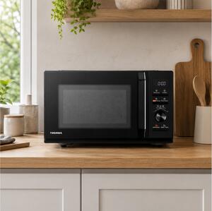 Φούρνος μικροκυμάτων Toshiba MW3-AG25PFBK με χωρητικότητα 25L και ισχύ 900W - Black