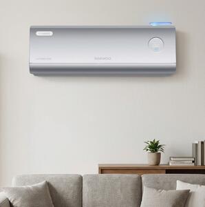 Κλιματιστικό Inverter Daewoo DAC-12FRESH με Wi-Fi, απόδοση 12000 Btu και ενεργειακή κλάση A++/A+++ - Silver