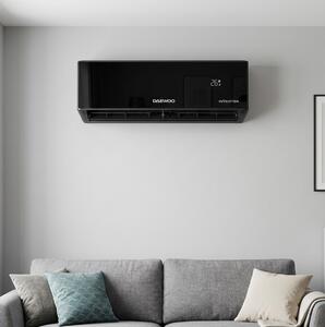 Κλιματιστικό Inverter Daewoo Pro DAC-18PROBK - 18000 Btu, Εξελιγμένα Φίλτρα με Αποστείρωση, Ροή Αέρα 4ων Κατευθύνσεων - Wi-Fi - Eνεργειακή Kλάση A++/A