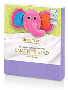 Προστατευτικό στρώματος Dream On, SMARTCEL GOLD Baby Lila, 60x120