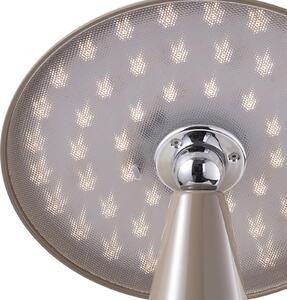 Beacon Lighting Φωτιστικό τραπεζιού LED με μπαταρία Kinoko, καφέ, 27 εκ., CCT, ρυθμιζόμενος, Καφέ / Σκουριάς, Σαλόνι / τραπεζαρία, Πλαστικό, σύγχρονο