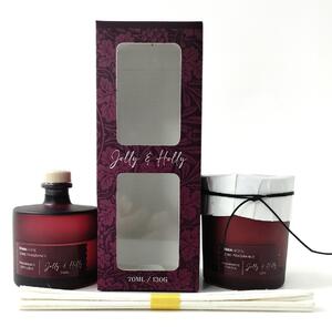 Σετ Αρωματικών Χώρου 2τμχ Nima Aroma Holly & Jolly
