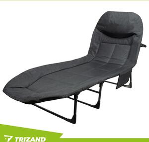 Αναδιπλούμενο κρεβάτι κατασκήνωσης Trizand φορητό τουριστικό camping με τσάντα μεταφοράς