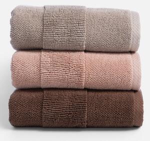Πετσέτα Προσώπου (50x90) Nef-Nef Homeware Suspens 600gsm Brown