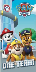 Borea Πετσέτα Θαλάσσης Βαμβακερή Βελούδινη Paw Patrol 320gsm 70 x 140 cm Τυρκουάζ