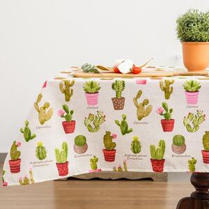 Borea Τραβέρσα Cacti 50 x 140 cm Μπεζ-Κεραμιδί