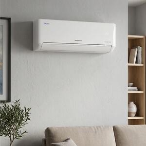 Κλιματιστικό Inverter Daewoo Pro DAC-12PROW - 12000 Btu, Εξελιγμένα Φίλτρα με Αποστείρωση, Ροή Αέρα 4ων Κατευθύνσεων - Wi-Fi - Eνεργειακή Kλάση A++/A+