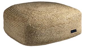 Πουφ (65x65x30) Guy Laroche Boho Natural