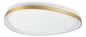 Πλαφονιέρα Φωτιστικό Οροφής Οn-Off LED 41W IP20 3000K Gemini Ideal Lux 328096 Ορείχαλκος