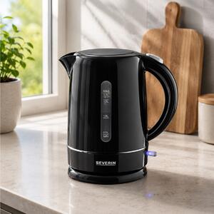 Βραστήρας Severin WK4322 με χωρητικότητα 1.7L και ισχύ 2200W - Black