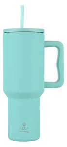 Κούπα Θερμός Με Λαβή & Καλαμάκι 1.2lt Estia Save The Aegean Tumbler Bermuda Green 01-32203