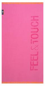 Πετσέτα Θαλάσσης (90x180) Feel & Touch Sunny Fuchsia