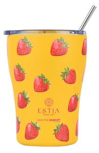 Ποτήρι Θερμός 350ml Estia Save The Aegean Berry Bright 01-31688