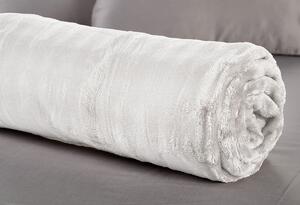 Κουβέρτα Fleece Μονή (160x220) Whitegg KB158 Λευκό