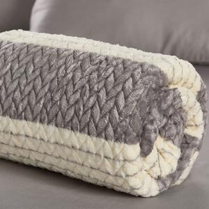 Κουβέρτα Fleece Υπέρδιπλη (220x240) Whitegg KB159 Γκρι