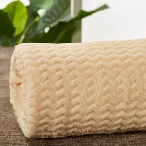Κουβέρτα Fleece Υπέρδιπλη (220x240) Whitegg Pop Corn AW2026 Εκρού