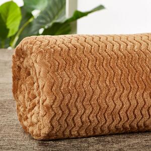 Κουβέρτα Fleece Υπέρδιπλη (220x240) Whitegg Pop Corn AW2026 Ώχρα