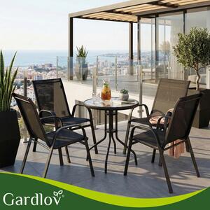 Σετ καρέκλες κήπου Gardlov 4 τεμαχίων για βεράντα και κήπο