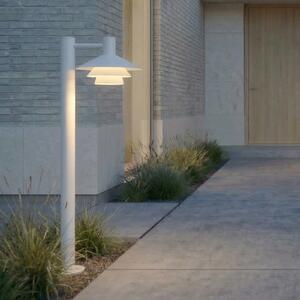 Lucande Φωτιστικό διαδρόμου LED Montaro, 100 cm, λευκό, Λευκό, Αλουμίνιο, σύγχρονο
