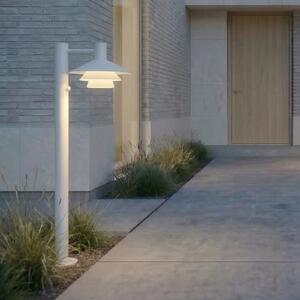 Lucande Φωτιστικό διαδρόμου LED Montaro, 100 cm, λευκό, με αισθητήρα, Λευκό, Αλουμίνιο, σύγχρονο