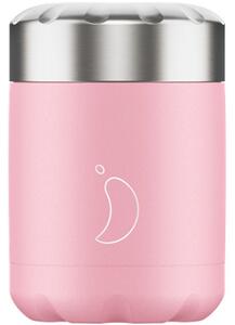 Θερμός Φαγητού 300ml Chilly's Food Pot Pastel Pink