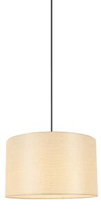 Φωτιστικό Οροφής Μονόφωτο Aca Cliff MP21858 Natural/Beige