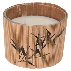 Αρωματικό Κερί CC5061730 Με περιτύλιξη Bamboo, 11 x 8cm Σε άρωμα Sandalwood