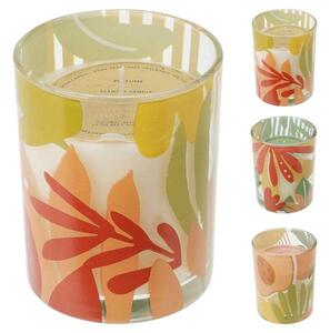 Αρωματικό Κερί CC5073320 Σε γυάλινο Deco δοχείο 8 x 10 cm, σε 3 επιλογές σχεδίου και αρώματος, fresh lemonade , peach special drink , avocado milk sha