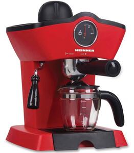 Καφετιέρα Espresso Heinner Retro Effect HEM-200RD με ισχύ 800W και πίεση 3.5 bar