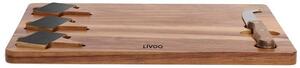 Πλατώ τυριών Livoo (MES135) - Beige/Ξύλινο