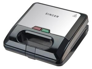 Τοστιέρα - Σαντουιτσιέρα 2 σε 1 Singer SMW-7520 με ισχύ 750W και χωρητικότητα 2 τοστ