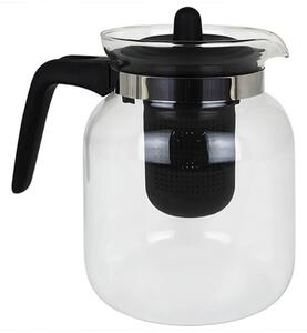 Τσαγιέρα Excellent Houseware γυάλινη με χωρητικότητα 1.5L και καπάκι