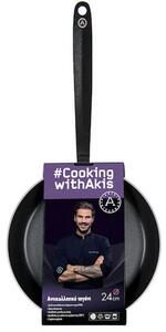 Αντικολλητικό Τηγάνι Akis Petretzikis Με Διάμετρο 24cm