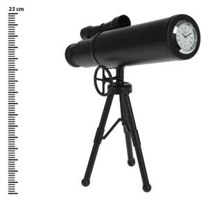 Eπιτραπέζιο ρολόι Residence telescope model C37568640 Μεταλλικό, 22 x12 x23cm