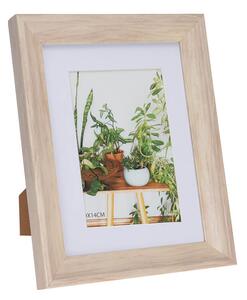 Κορνίζα H&S Collection με πασπαρτού, βάση, διαστάσεις 18x23x2cm και διαστάσεις φωτογραφίας 9x14cm